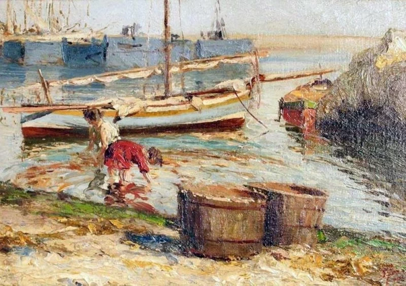 Nel porto